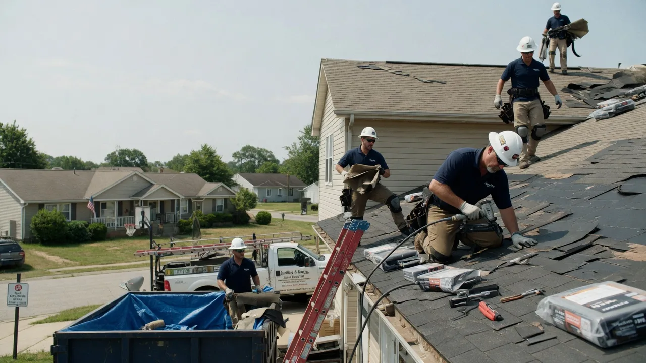 Roof Replacement in Larwill, IN near me